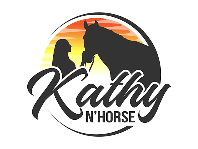 create a professional horse and equestrian logo design