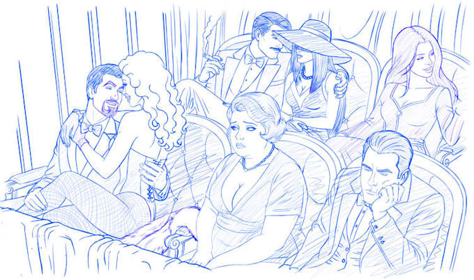 draw comic book nsfw illustration comic character design manga comic art