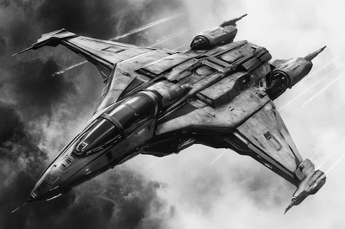 do sci fi spaceship design
