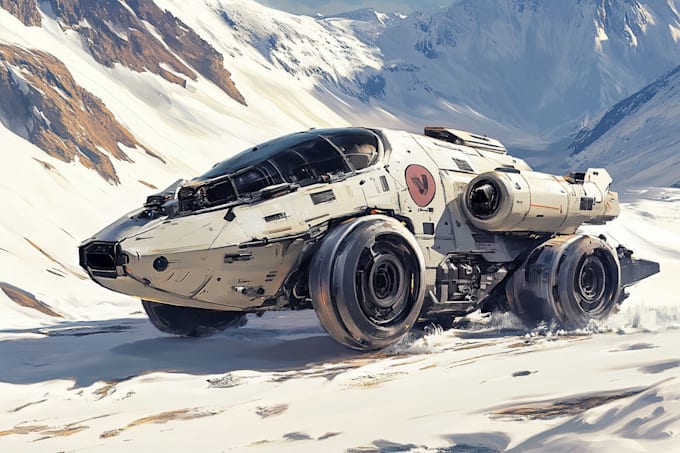 do sci fi spaceship design