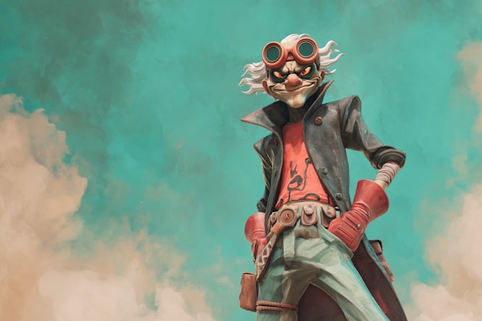 amazing comic cartoon character