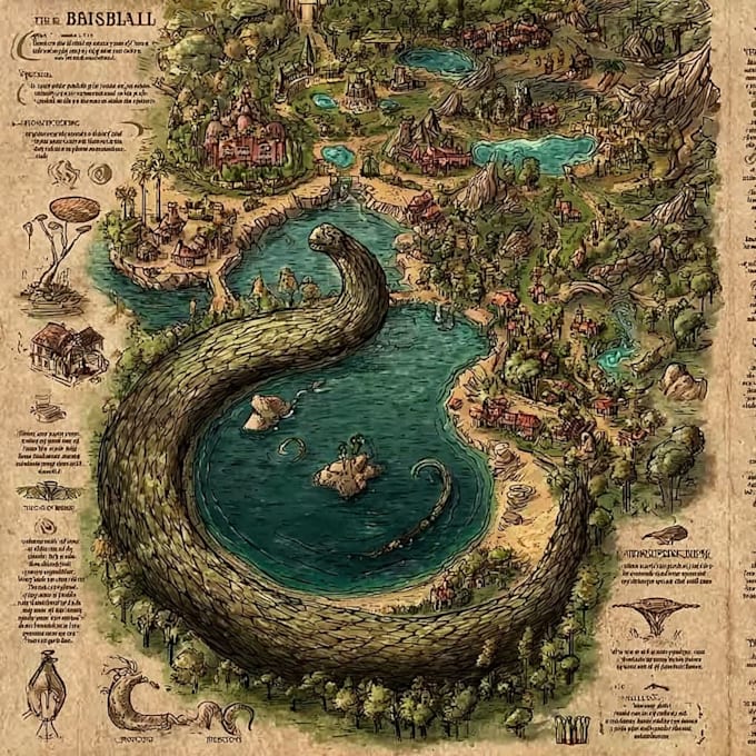 make an amazing world or regional custom fantasy map