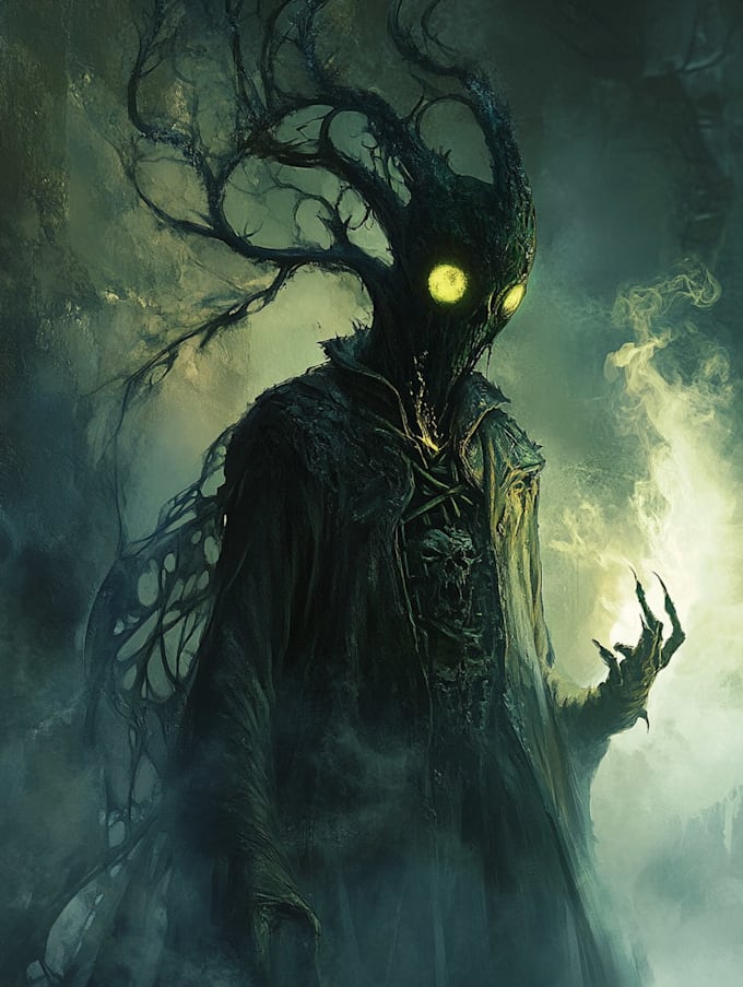 fantasy horror and fantasy horror character