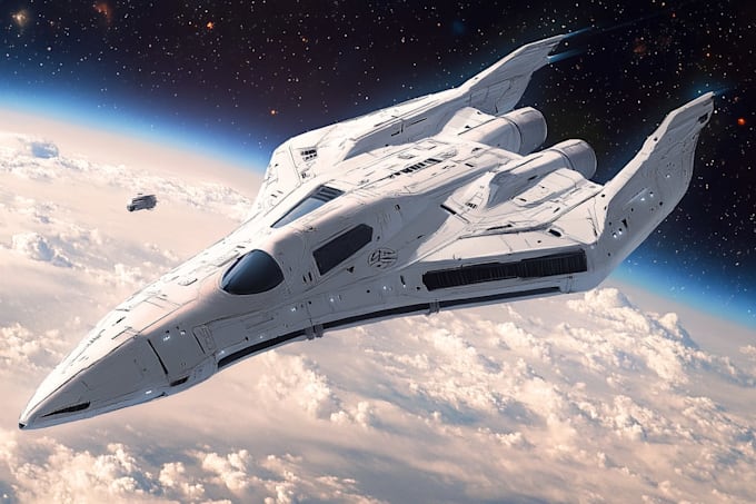 do sci fi spaceship design