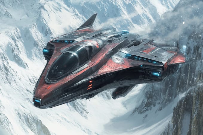 do sci fi spaceship design