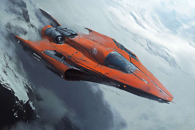 do sci fi spaceship design