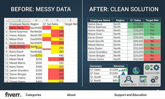 do data in entry microsoft excel