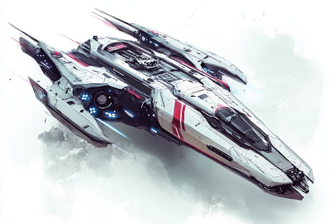 do sci fi spaceship design