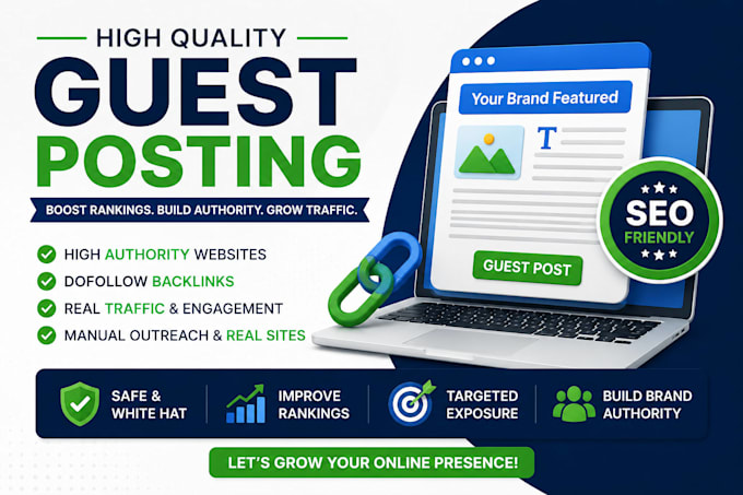do guest posting on high traffic sites