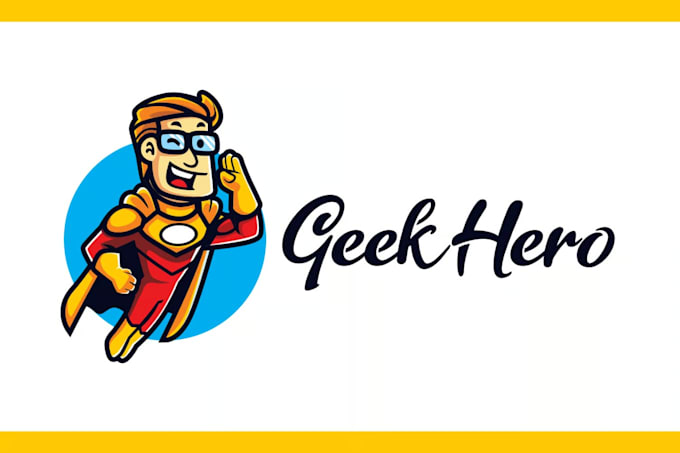 creative comic style mascot logo design service