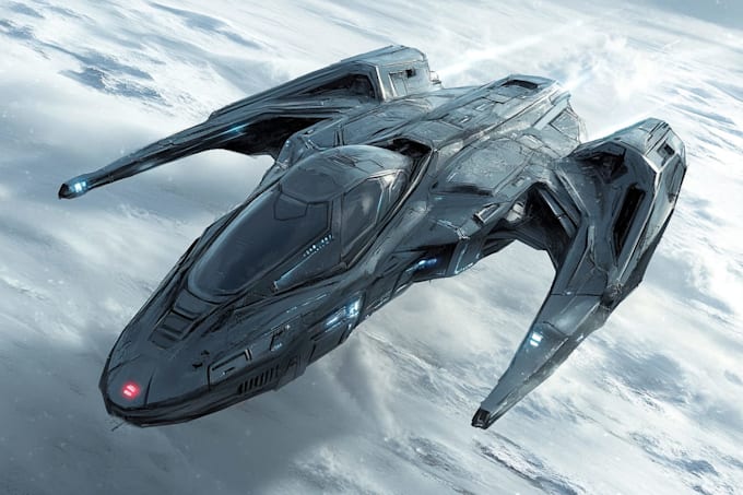 do sci fi spaceship design