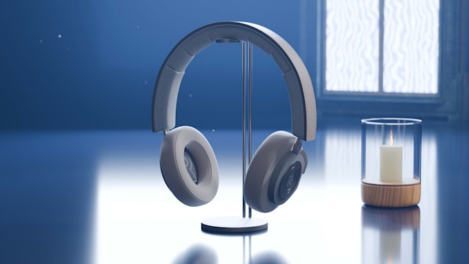 create cinematic 3d product renders and visualization