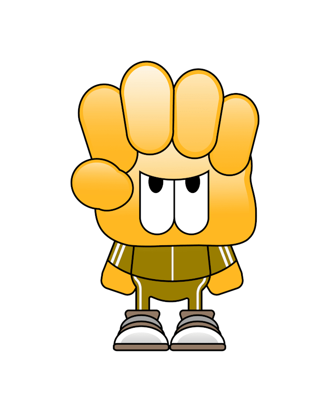 make a character design for your brand