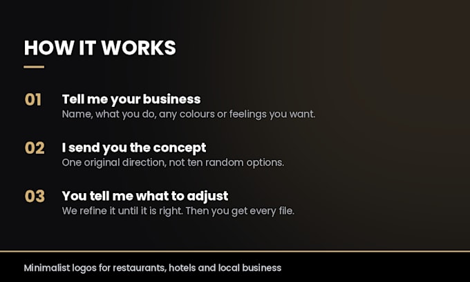 design a minimalist winery hotel or barber shop logo