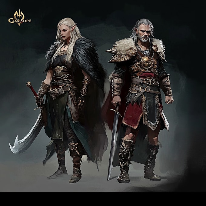 fantasy art creatures and characters