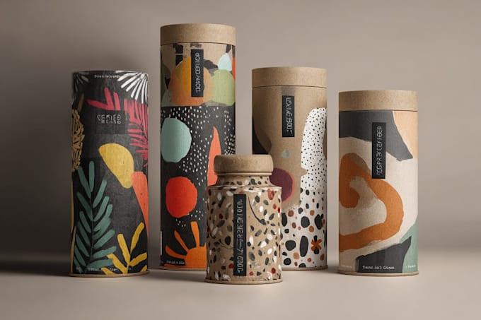 modern and professional packaging design