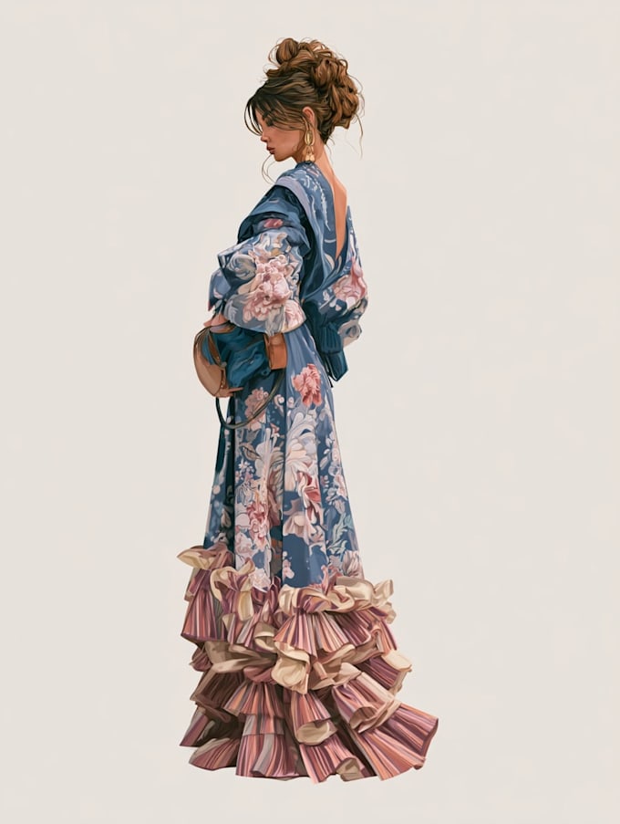 draw a fashion illustration