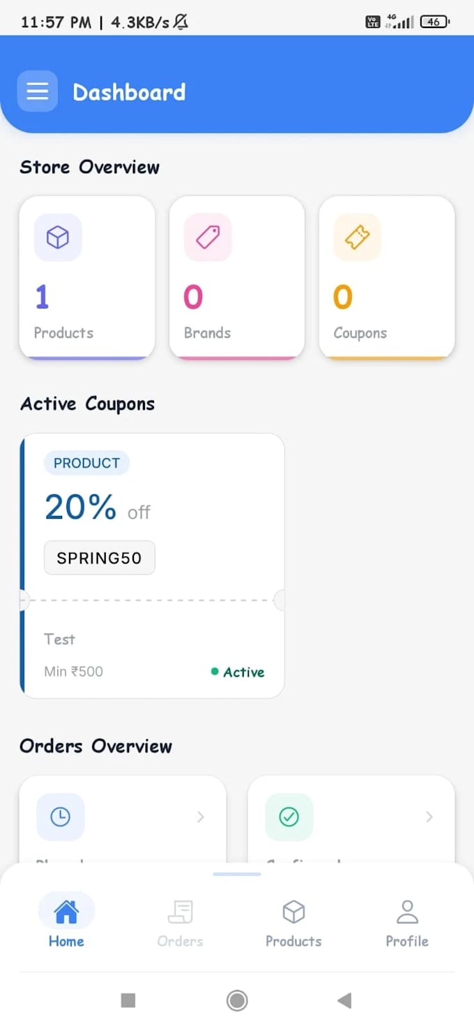 develop android and ios apps using react native