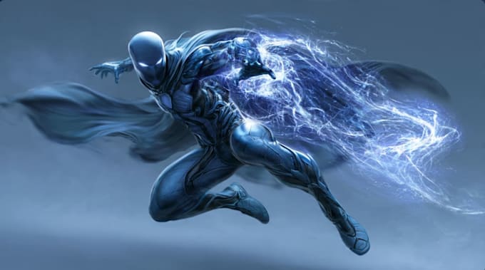 create  superhero character design
