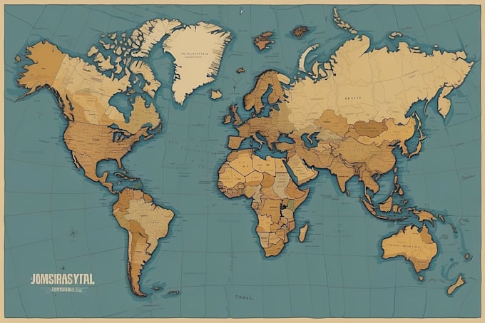 design business vector map of any location