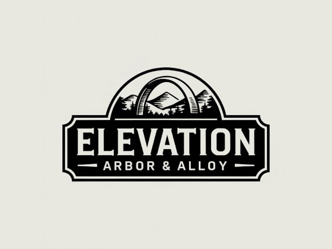 create a professional mountain and nature logo design