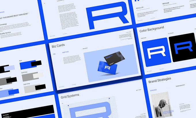 design a complete brand identity and style guide