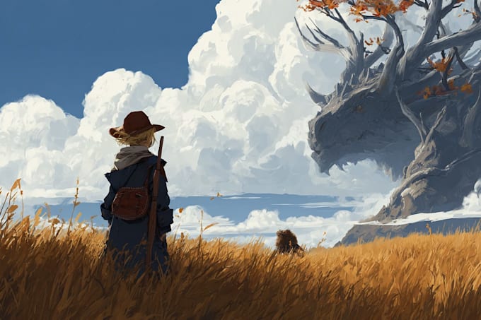 design an fantasy illustration