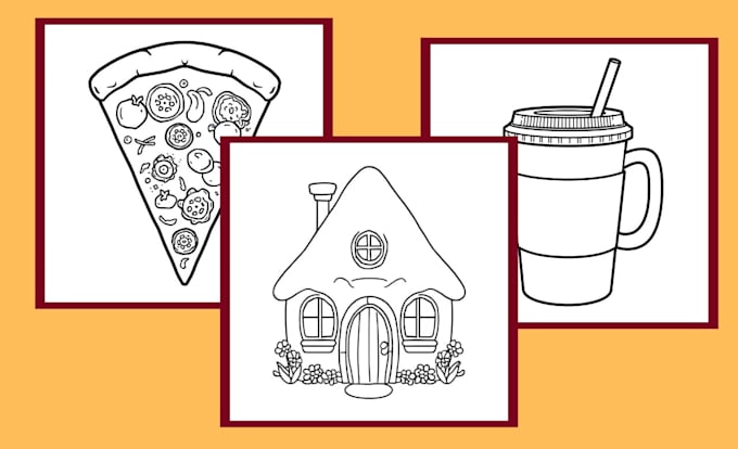 create children coloring pages and books
