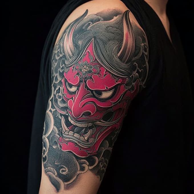 design a professional japanese tattoo design