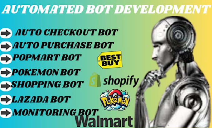 build auto purchase bot auto buying bot auto checkout bot lazada bot amazon bot
