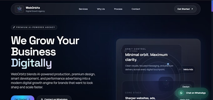 build a modern responsive portfolio website using react