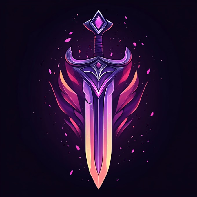 design unique magic warriors logo