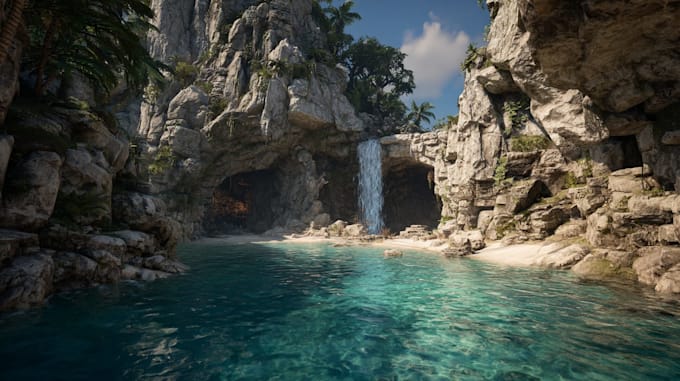 illustrate environments, landscapes, board game, concept art