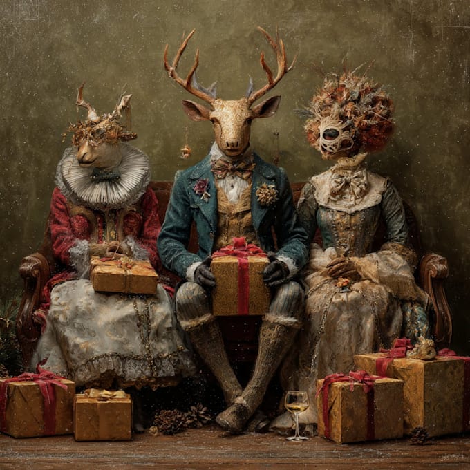 do christmas card, party invitations, greeting card design