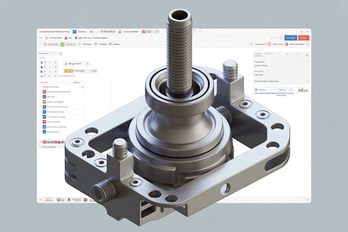 do mechanical engineering projects on solidworks, mechanical design, cad design