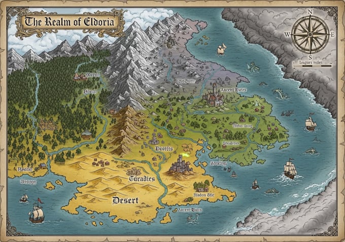 create a custom map