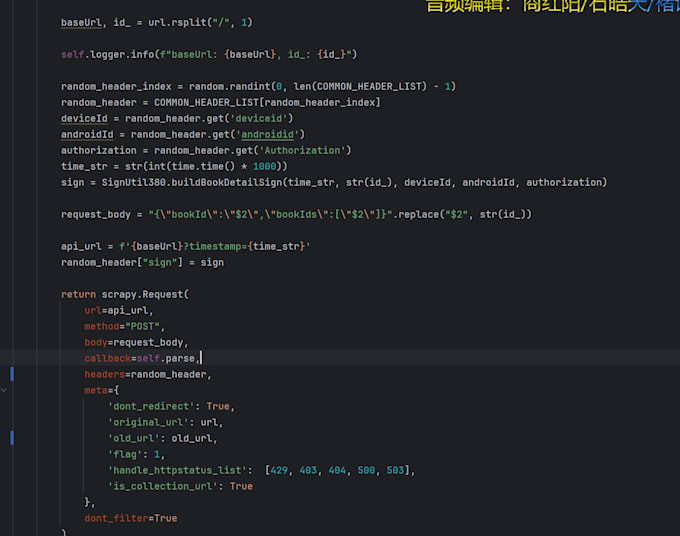 scrape website data using python scrapy or playwright