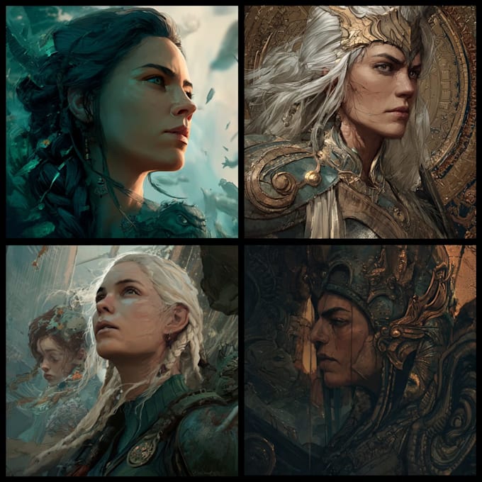 draw your fantasy illustration