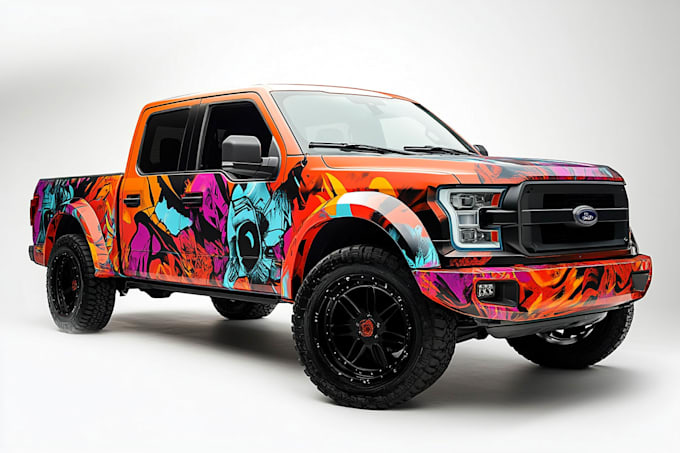 van wrap, vehicle wrap, car wrap design