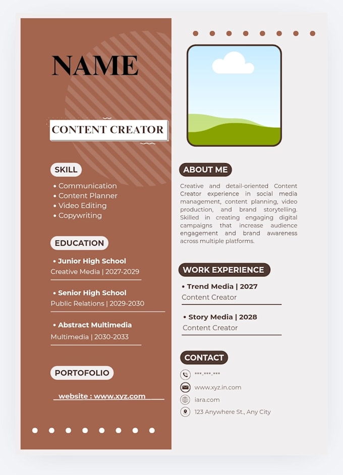 create resumes designs for job seekers