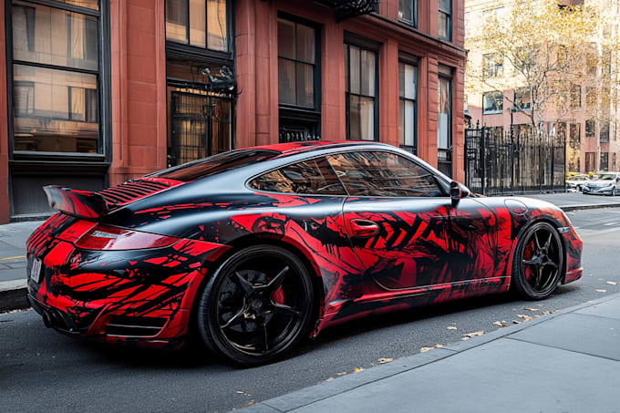 car wrap design, van wrap design