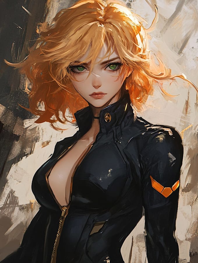 do a anime character