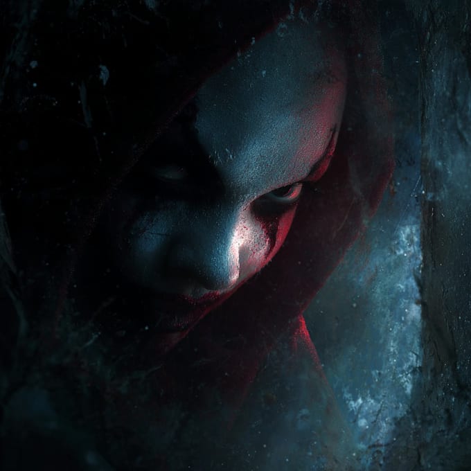 paint horror or urban fantasy art