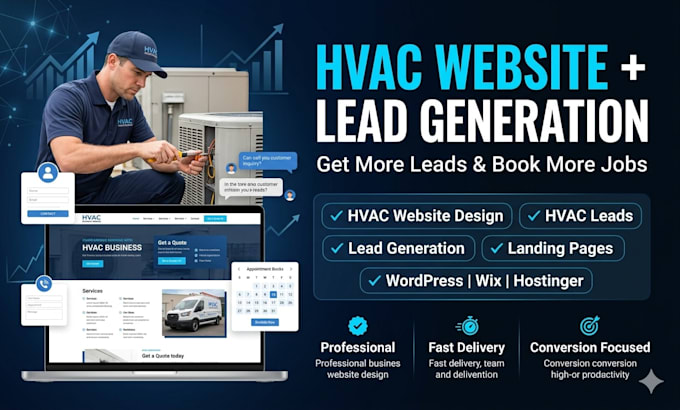 do hvac website construction website roofing website hvac leads lead generation