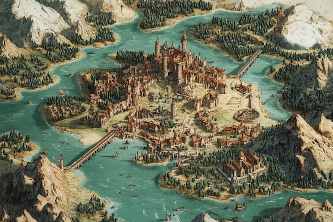 do you rpg fantasy map