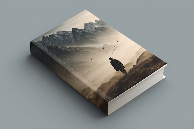 create custom thriller and crime book cover illustration