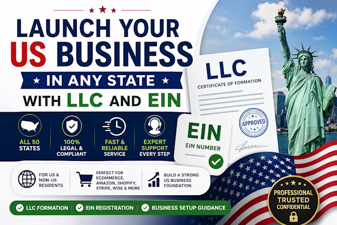 llc registration wyoming llc usa llc ein us llc  creation for non us resident