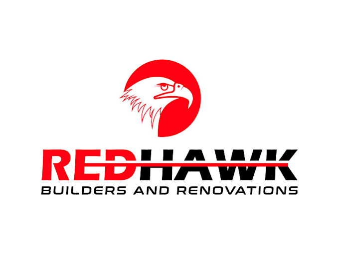 design a bold and powerful hawk logo