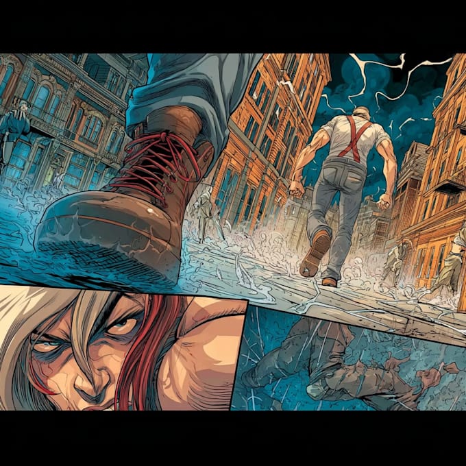 animate your motion comic panels in after effects