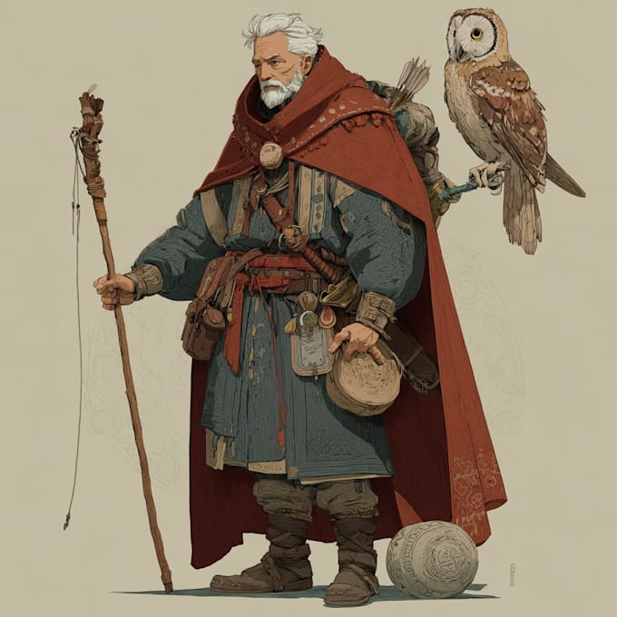 dnd, fantasy character and dnd character